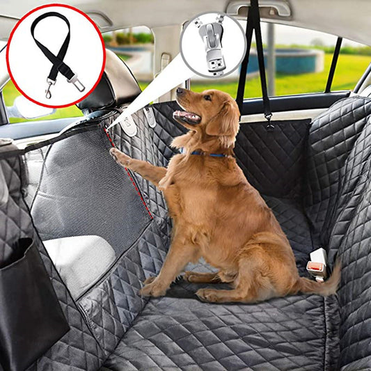 Waterproof Dog Car Seat Cover — Scratch-Resistant Hammock Protector