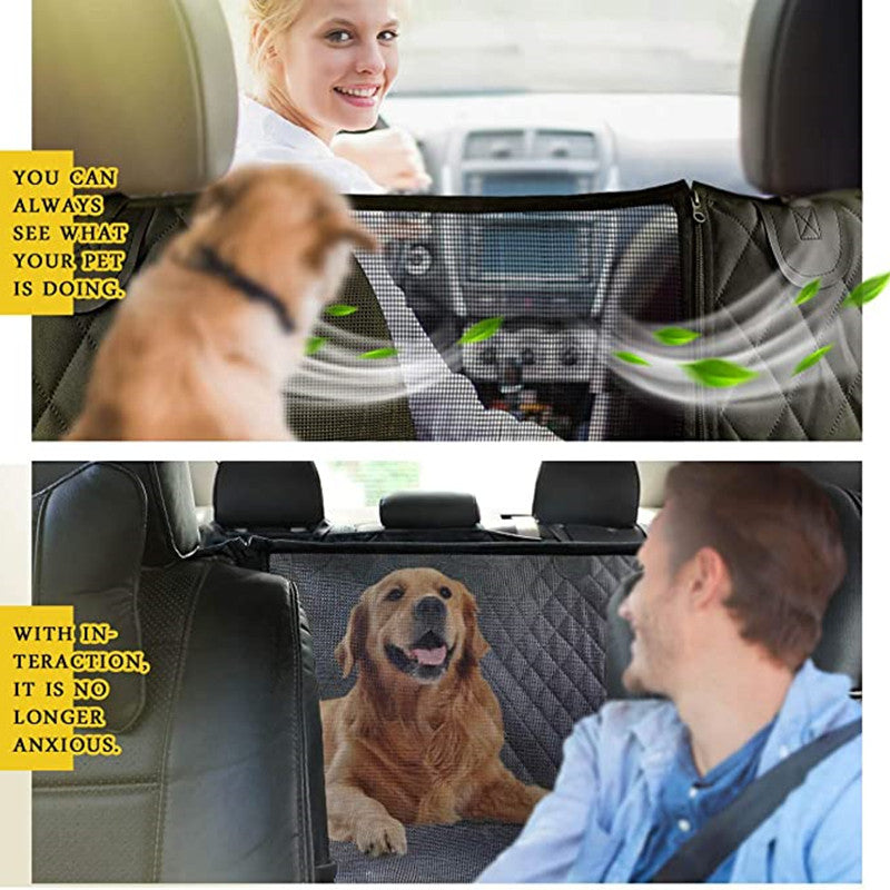 Waterproof Dog Car Seat Cover — Scratch-Resistant Hammock Protector
