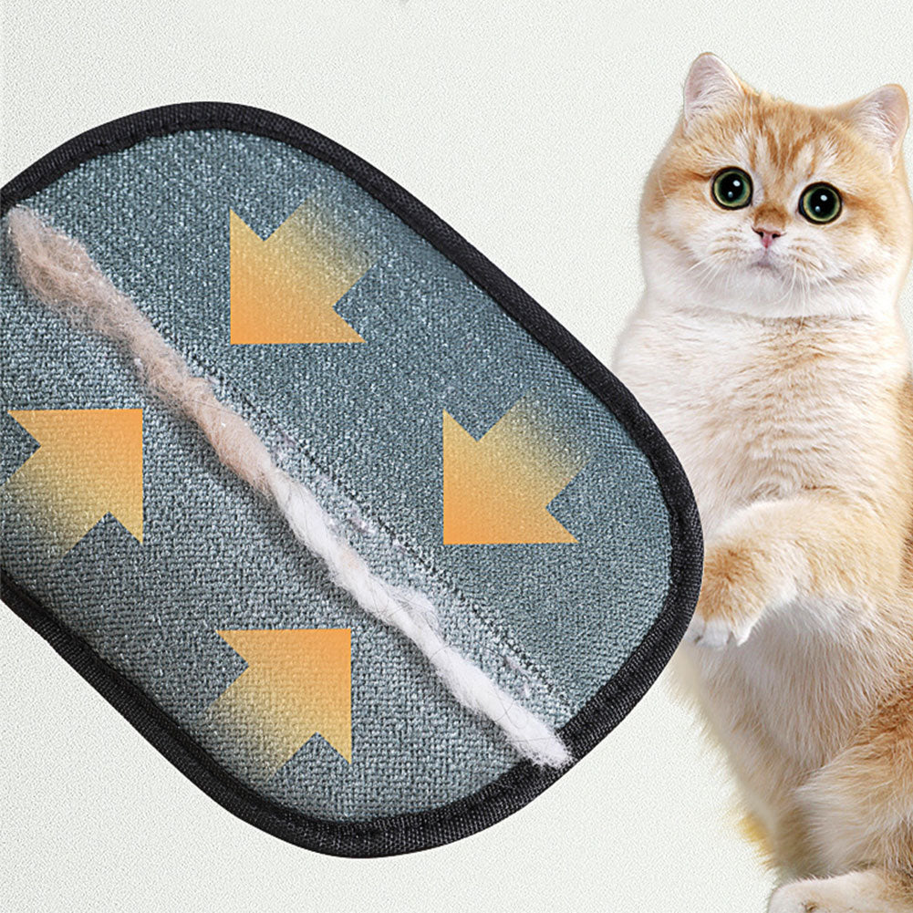 Pet Hair Remover Glove — Deshedding Brush for Dogs & Cats