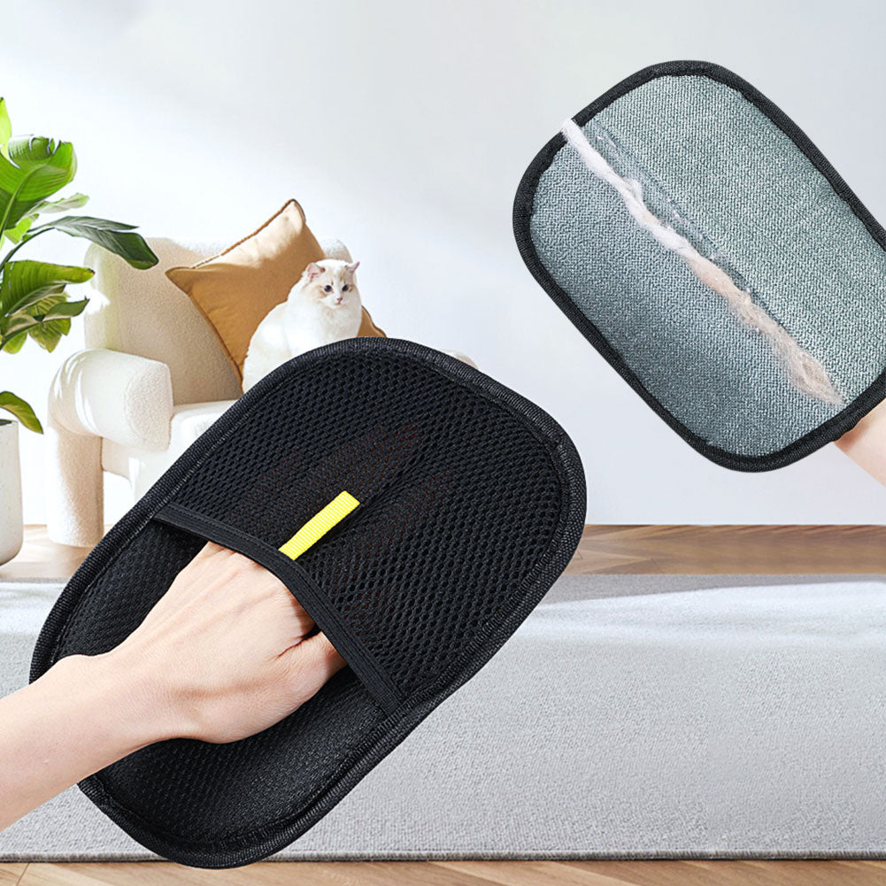 Pet Hair Remover Glove — Deshedding Brush for Dogs & Cats