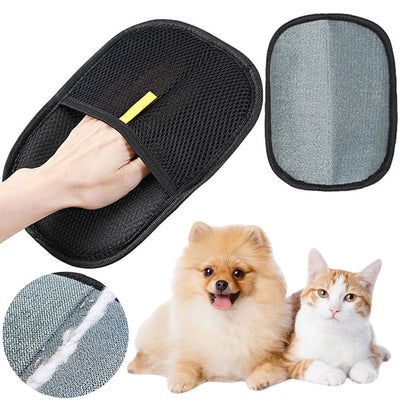 Pet Hair Remover Glove — Deshedding Brush for Dogs & Cats