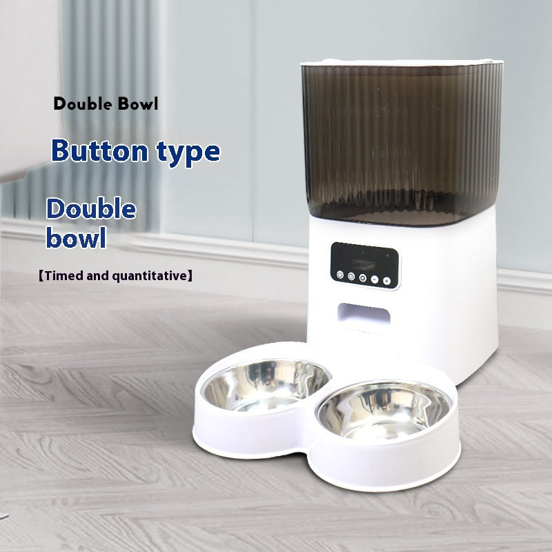 Smart Automatic Pet Feeder — 5L App-Controlled Food Dispenser