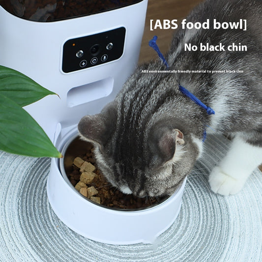 Smart Automatic Pet Feeder — 5L App-Controlled Food Dispenser