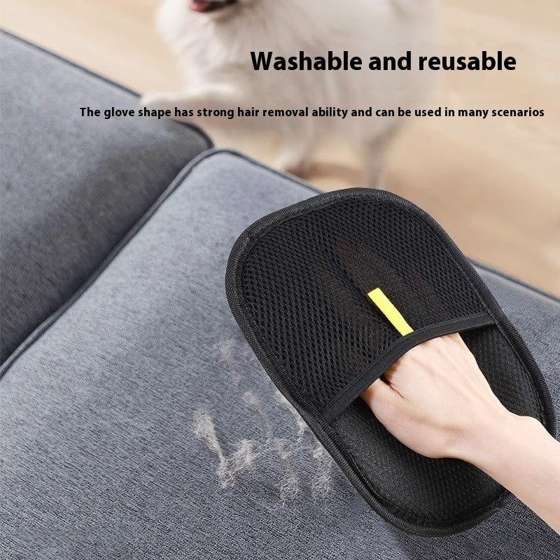 Pet Hair Remover Glove — Deshedding Brush for Dogs & Cats